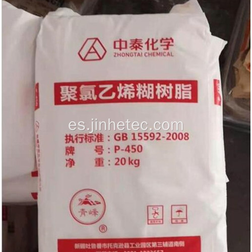 Zhongtai Paste PVC Resina WP62GP